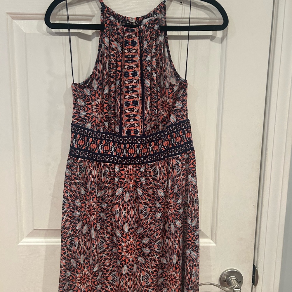 London Times Multicolor Patterned Dress